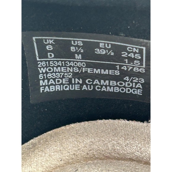 Clarks Collection Shoes Womens Size‎ 8.5 Block Heel Patent Toe Comfort 26153413 - Picture 10 of 11